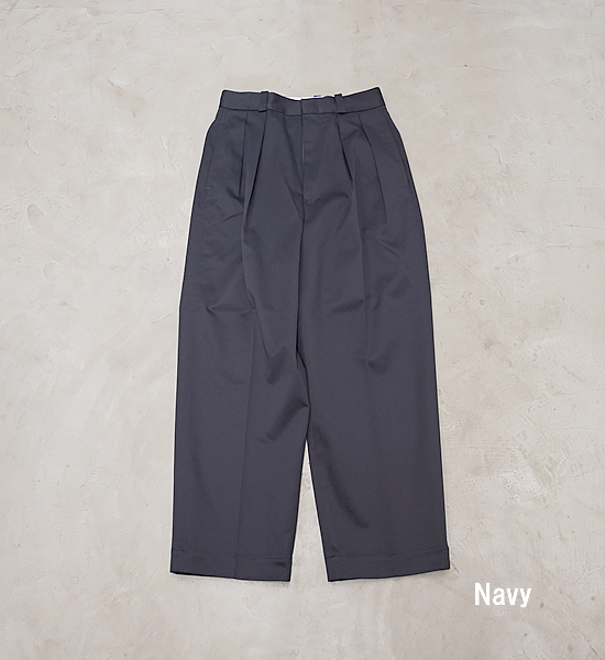 【nanamica】ナナミカ women's Double Pleat Chino Pants "2Color"