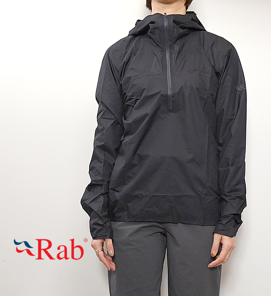 【Rab】ラブ women's Phantom Pull-On "Ebony"