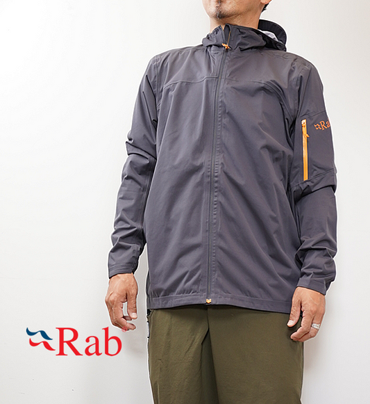 【Rab】ラブ ｍen's Kinetic Ultra Jacket "Anthracite"