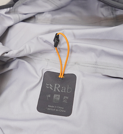 【Rab】ラブ ｍen's Kinetic Ultra Jacket "Anthracite"