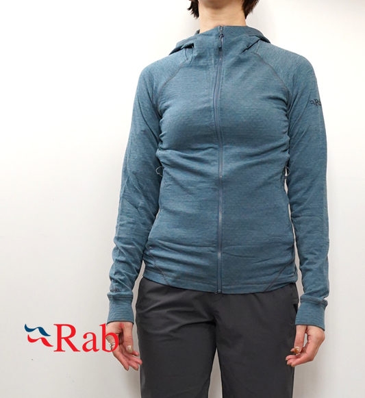 【Rab】ラブ women's Nexus Hoody "3Color"