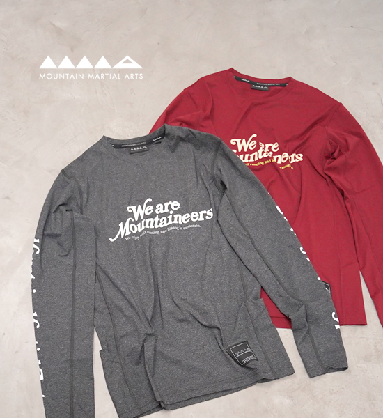 【Mountain Martial Arts】マウンテンマーシャルアーツ unisex MMA Mountaineers Long Tee “2Color" ※ネコポス可