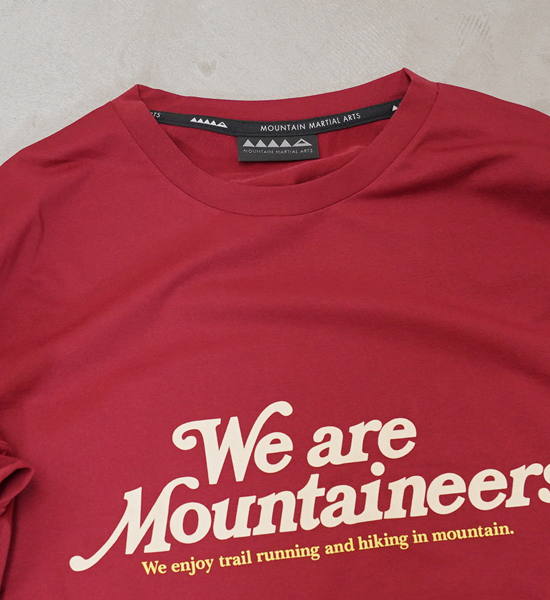 【Mountain Martial Arts】マウンテンマーシャルアーツ unisex MMA Mountaineers Long Tee “2Color" ※ネコポス可