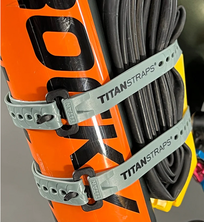 【TITAN STRAPS】タイタンストラップ Mini Straps 15インチ(38cm) 4本入り "Slate"