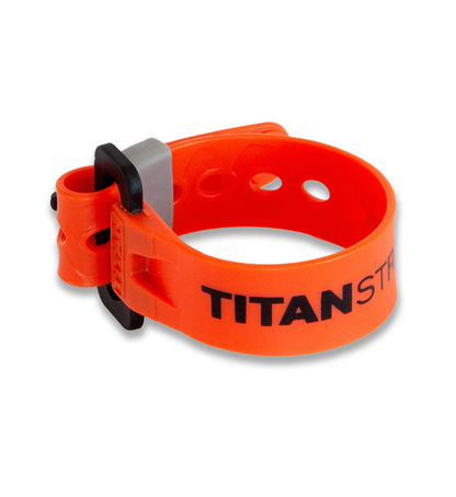 【TITAN STRAPS】タイタンストラップ Mini Straps 6インチ(15cm) 4本入り "Fire" ※ネコポス可