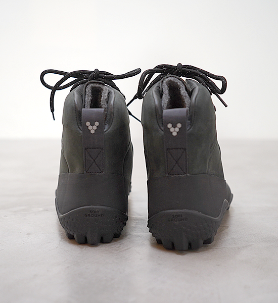 【VIVOBAREFOOT】ヴィヴォ ベアフット women's Tracker Winter SG "Obsidian"