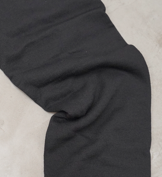 【ACLIMA】 アクリマ men's WoolTerry Longs "Jet Black"