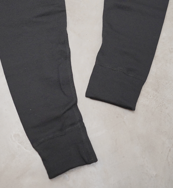 【ACLIMA】 アクリマ men's WoolTerry Longs "Jet Black"