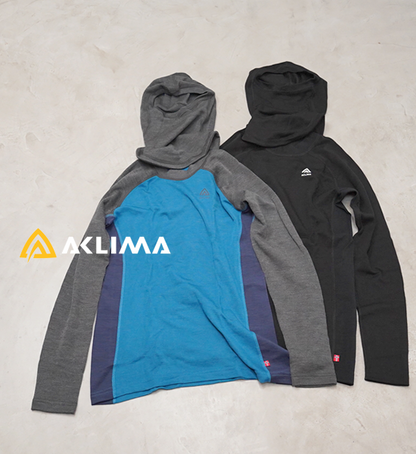 【ACLIMA】アクリマ women's WarmWool Hood Sweater V2 "2Color"