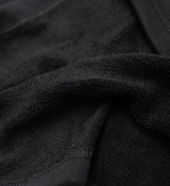 【ACLIMA】アクリマ women's WoolTerry Polo "Jet Black"