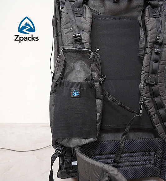 【Zpacks】ゼットパックス Shoulder Pouch w/Zipper "Jet Black"