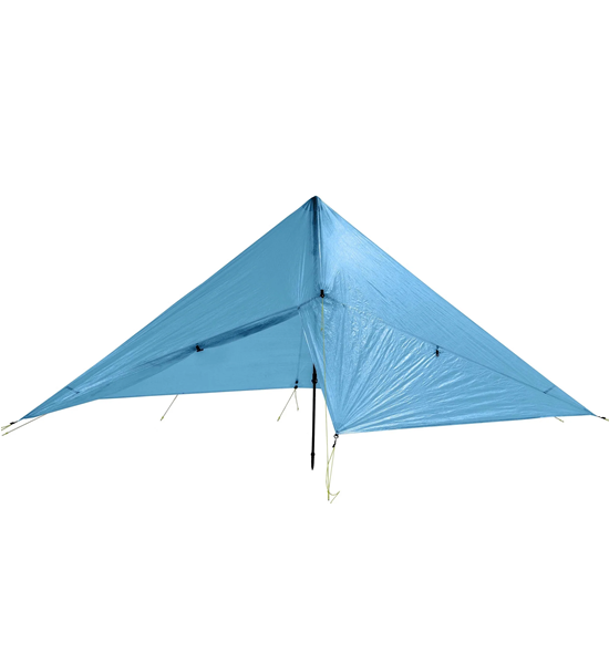 【Zpacks】ゼットパックス Hexamid Pocket Tarp w/Doors "Blue"