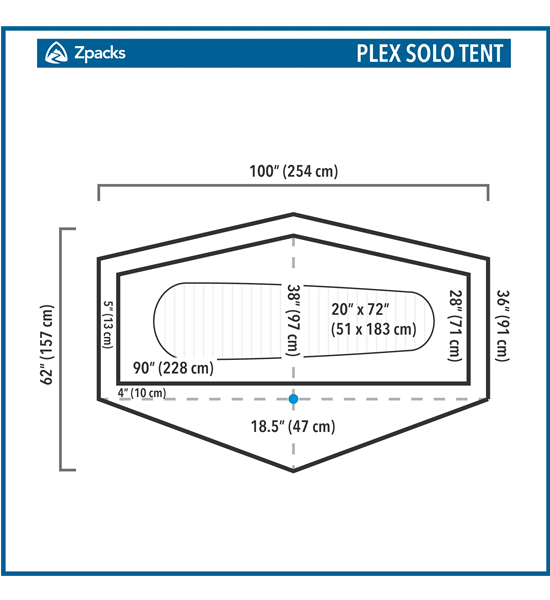 【Zpacks】ゼットパックス Plex Solo Tent "3Color"