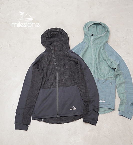 【milestone】マイルストーン unisex Cloud Hoody "2Color"