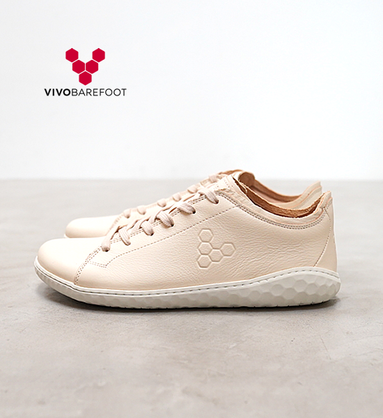 ★30%off 【VIVOBAREFOOT】ヴィヴォ ベアフット women's Geo Court �V "Natural"