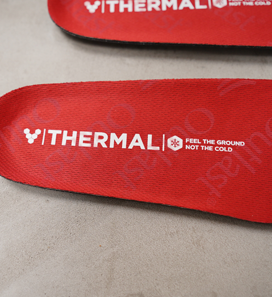 【VIVOBAREFOOT】ヴィヴォ ベアフット women's Thermal Insole "Red" ※ネコポス可