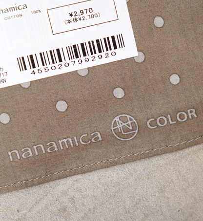 【nanamica】ナナミカ Bandana "3Color" ※ネコポス可