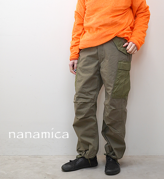 【nanamica】ナナミカ women's Cargo Pants "Khaki"