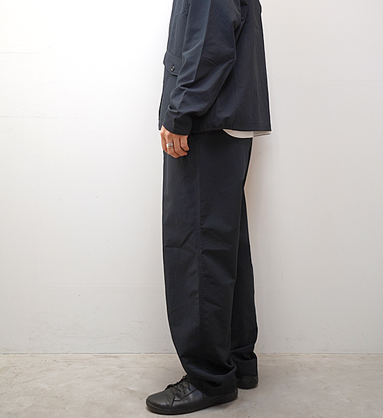 【nanamica】ナナミカ men's ALPHADRY Wide Easy Pants "Black"