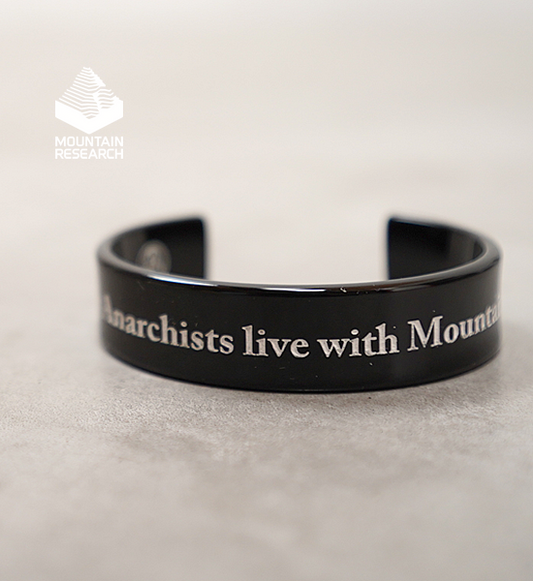 【Mountain Research】マウンテンリサーチ Bangle ”Black” ※ネコポス可