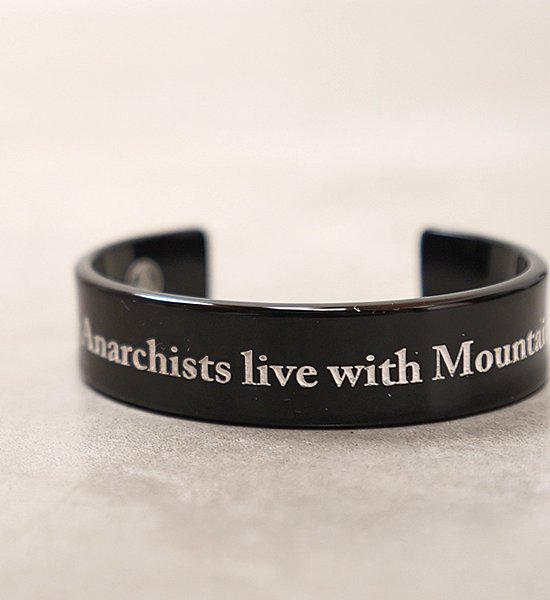 【Mountain Research】マウンテンリサーチ Bangle ”Black” ※ネコポス可