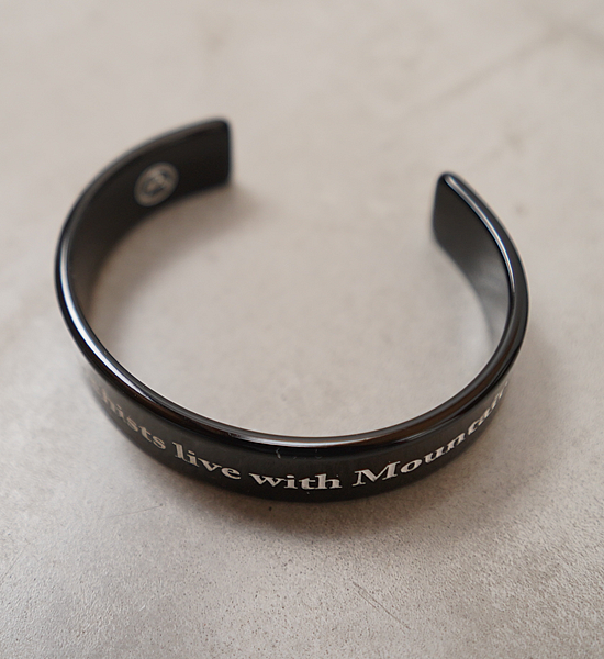 【Mountain Research】マウンテンリサーチ Bangle ”Black” ※ネコポス可