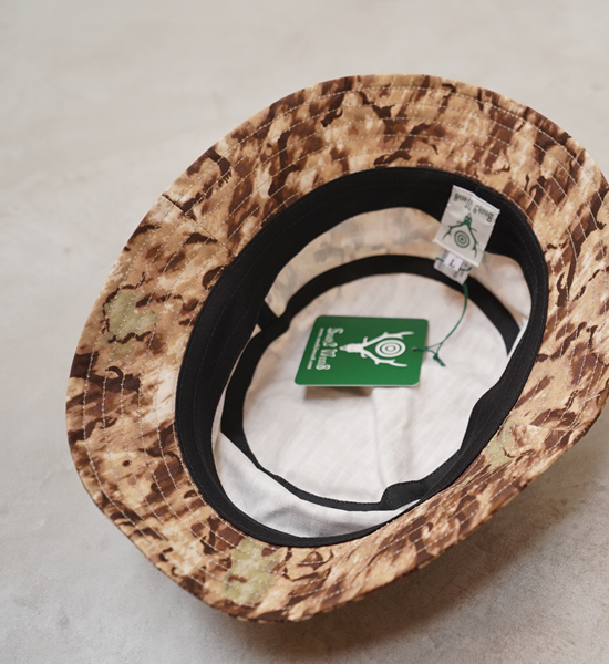 【South2 West8】サウスツーウエストエイト Bucket Hat-Cotton Ripstop/Printed "2Color"