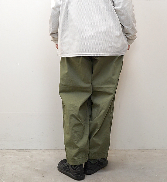 【THE NORTH FACE PURPLE LABEL】ノースフェイスパープルレーベル women's Ripstop Wide Cropped Field Pants "Olive Drab"