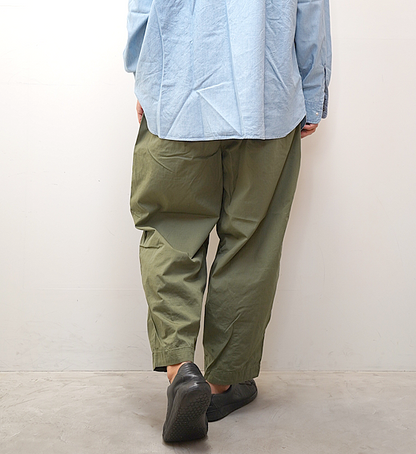 【THE NORTH FACE PURPLE LABEL】ノースフェイスパープルレーベル men's Ripstop Wide Cropped Field Pants "Olive Drab"