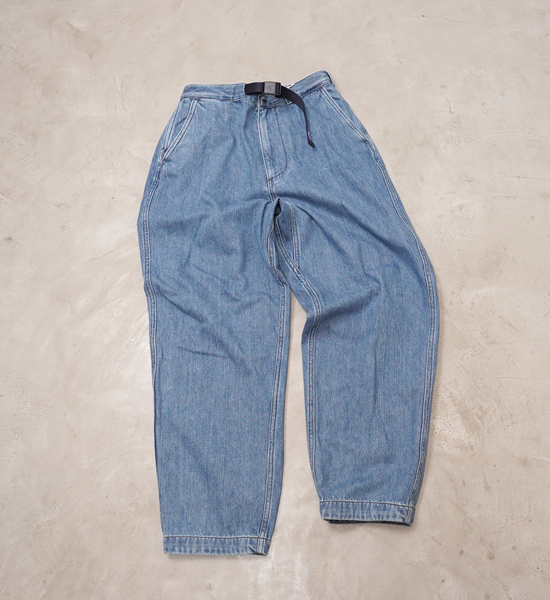 【THE NORTH FACE PURPLE LABEL】ノースフェイスパープルレーベル women's Denim Wide Tapered Field Pants "Indigo Blue"