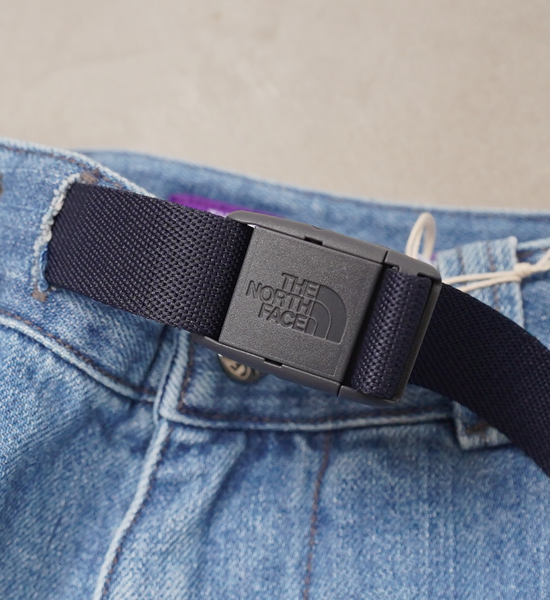 【THE NORTH FACE PURPLE LABEL】ノースフェイスパープルレーベル women's Denim Wide Tapered Field Pants "Indigo Blue"