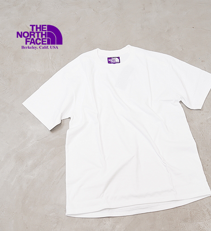 【THE NORTH FACE PURPLE LABEL】ノースフェイスパープルレーベル men's Field Tee "White" ※ネコポス可