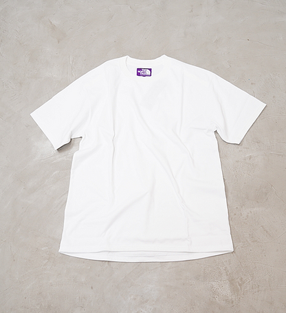 【THE NORTH FACE PURPLE LABEL】ノースフェイスパープルレーベル men's Field Tee "White" ※ネコポス可