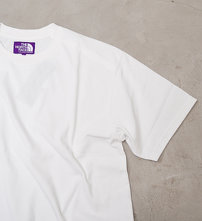 【THE NORTH FACE PURPLE LABEL】ノースフェイスパープルレーベル men's Field Tee "White" ※ネコポス可