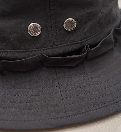 【South2 West8】サウスツーウエストエイト Jungle Hat-Nylon Oxford "Black"