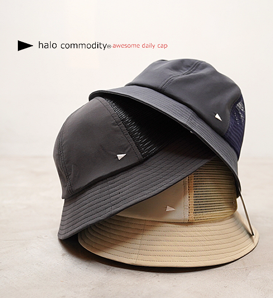 【halo commodity】ハロコモディティ Ridge Trail Hat "3Color"