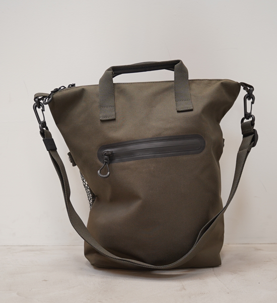 【and wander】アンドワンダー PE/CO 2way bag "2Color"