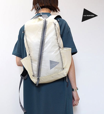 【and wander】アンドワンダー sil daypack "3Color"