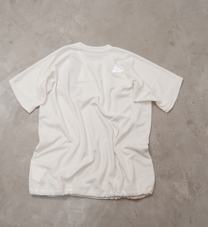 【and wander】アンドワンダー power dry jersey SS T "2Color"