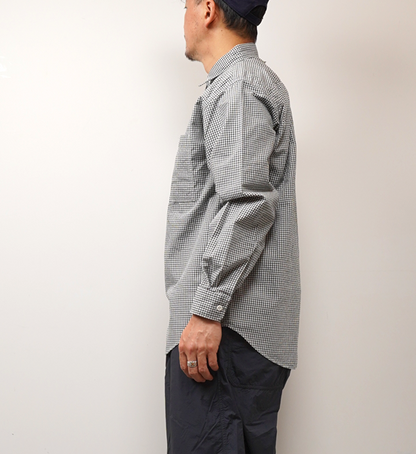 【THE NORTH FACE PURPLE LABEL】ノースフェイスパープルレーベル men's Regular Collar Gingham Field Shirt