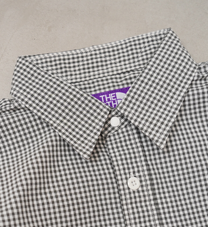 【THE NORTH FACE PURPLE LABEL】ノースフェイスパープルレーベル men's Regular Collar Gingham Field Shirt