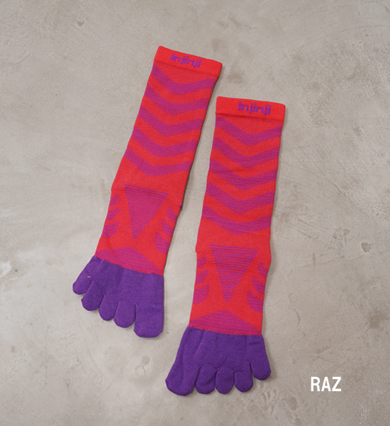 【injinji】インジンジ women's Ultra Run Crew "3Color" ※ネコポス可