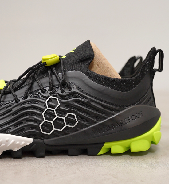 【VIVOBAREFOOT】ヴィヴォ ベアフット men's Hydra ESC "Obsidian×Safety Yellow"