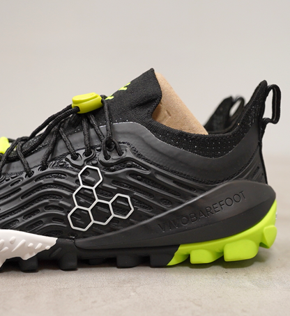 【VIVOBAREFOOT】ヴィヴォ ベアフット men's Hydra ESC "Obsidian×Safety Yellow"