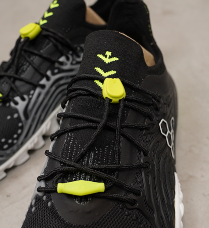 【VIVOBAREFOOT】ヴィヴォ ベアフット men's Hydra ESC "Obsidian×Safety Yellow"