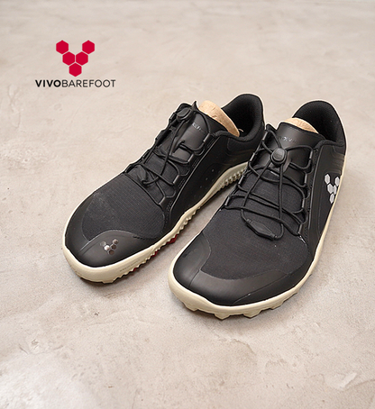 【VIVOBAREFOOT】ヴィヴォ ベアフット men's Primus Trail �V All Weather SG "Obsidian"