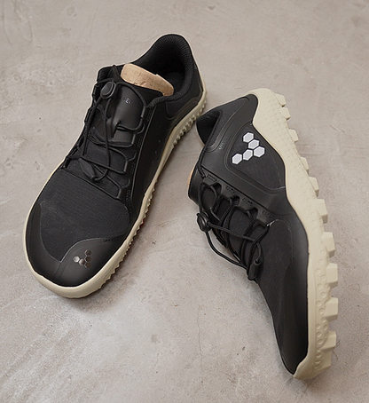 【VIVOBAREFOOT】ヴィヴォ ベアフット men's Primus Trail �V All Weather SG "Obsidian"