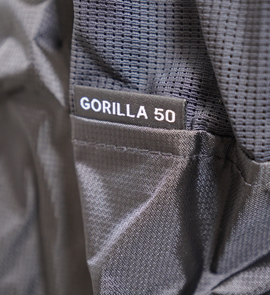 【Gossamer Gear】ゴッサマーギア Gorilla 50 R "2Color"