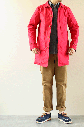 【A VONTADE】 アボンタージ SPRING COAT　RED