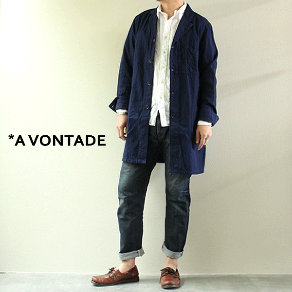 【A VONTADE】 アボンタージ　Duster Coat LOOSE DENIM INDIGO